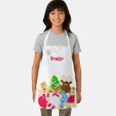 Niedliche Kids Holiday Cookies Schürze (Insitu)