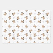 Niedliche Kids Horse Barnyard Landtiere Geschenkpapier Set (Vorderseite 2)