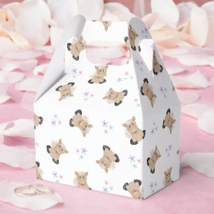 Niedliche Kids Horse Barnyard Landtiere Geschenkschachtel