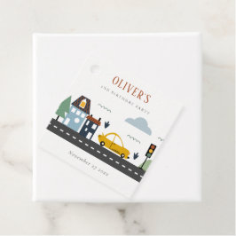 Niedliche Kids - Stadtautos für alle Altersgruppen Geschenkanhänger