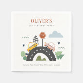 Niedliche Kids - Stadtautos für alle Altersgruppen Serviette (Vorderseite)