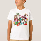 niedliche Kids unisex sweet Summer time word art T-Shirt (Vorderseite)
