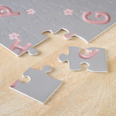 Niedliche Kinder ABC Alphabet Blume Kinderschule Puzzle (Seite)