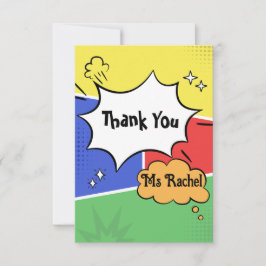 Niedliche Kinder Dankeskarte