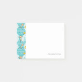 Niedliche Kinder, die am Strand spielen Post-it Klebezettel (Vorderseite)