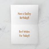 Niedliche Kinder Geburtskarte Karte (Innenseite)