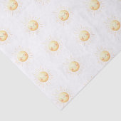 Niedliche Kinder Gelbsonne, 10lb Gewebepapier, wei Seidenpapier (Ausschnitt)