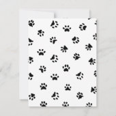 Niedliche Kinder Hunde Foto Klassenzimmer Valentin Mitteilungskarte (Rückseite)