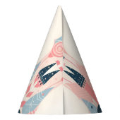 niedliche Kinder Karneval Circus Show 1. Geburtsta Partyhütchen (Rückseite)