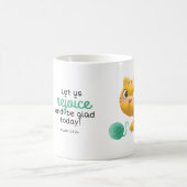 Niedliche Kinder Katze und Garn Bibel Kaffeetasse (Mittel)
