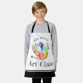 Niedliche Kinder Kunstklasse Schürze (Getragen)