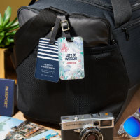 Niedliche Kinder "Let's go Overseas"