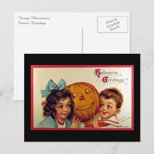 Niedliche Kinder Postkarte (Vorne/Hinten)