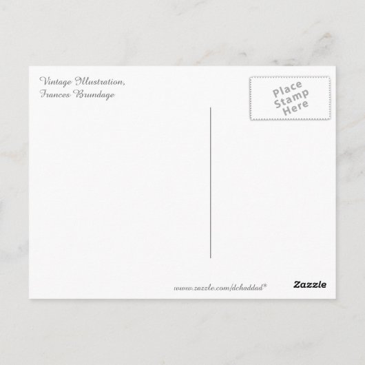 Niedliche Kinder Postkarte (Rückseite)