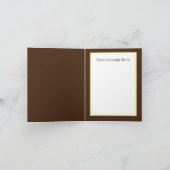 Niedliche Kinder Safari-Tiere ergänzen Text Karte (Innenseite)