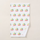 NIEDLICHE KINDER SEGELN BADEZIMMER TOWEL SET (Handtuch)