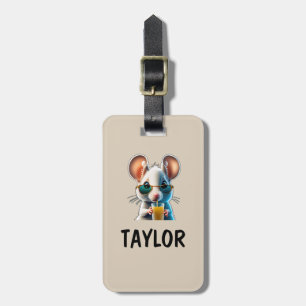 Niedliche Kinder Spaß Personalisierte farbenfrohe  Gepäckanhänger