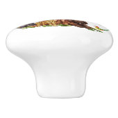 niedliche Kinder Unisex-Dschungeltiere Keramikknauf (Seitenansicht)