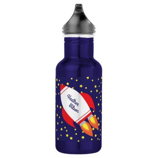 Niedliche Kinder Wasserflasche mit Name (Rechts)