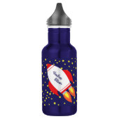 Niedliche Kinder Wasserflasche mit Name (Links)