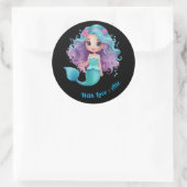 Niedliche Kinderbezeichnung Runder Aufkleber (Tasche)