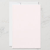 Niedliche Kinderduschberatung und Vorhersagen (Rückseite)