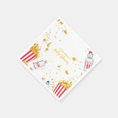 Niedliche Kinderdusche bereit für Pop Serviette (Ecke)