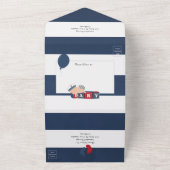 Niedliche Kinderdusche für Kinder All In One Einladung (Außenbereich)