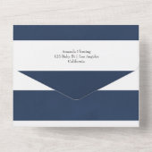 Niedliche Kinderdusche für Kinder All In One Einladung (Rückseite)