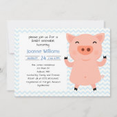 Niedliche Kinderdusche für Mädchen Einladung (Vorderseite)