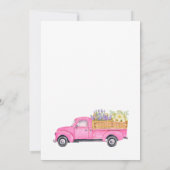 Niedliche Kinderdusche im lokalen Anbau Einladung (Rückseite)