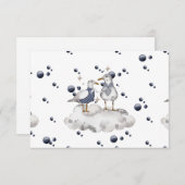 Niedliche Kinderduschenstation Dankeskarte (Vorne/Hinten)