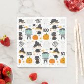 Niedliche Kinderfeier Halloween Party Serviette (Beispiel)