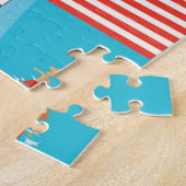 Niedliche Kinderflorida-Karte Puzzle (Seite)