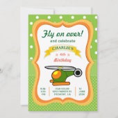 Niedliche Kindergeburtstag-Party Einladung (Vorderseite)