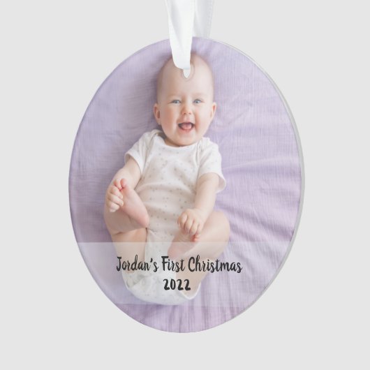 Niedliche Kindergeburtstage Ornament (Vorderseite)