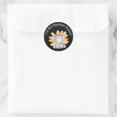 "Niedliche Kinderkleber Runder Aufkleber (Tasche)