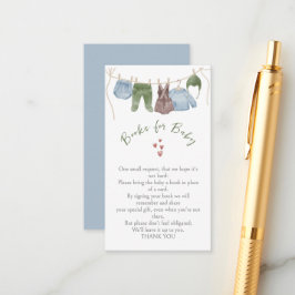 Niedliche Kinderkleidung Kinderduschbücher Begleitkarte