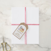 Niedliche Kindermäuse-Kinderdusche in der Landwirt Geschenkanhänger (Mit Garn)