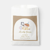 Niedliche Kindermäuse-Kinderdusche in der Landwirt Geschenktütchen (Vorderseite)