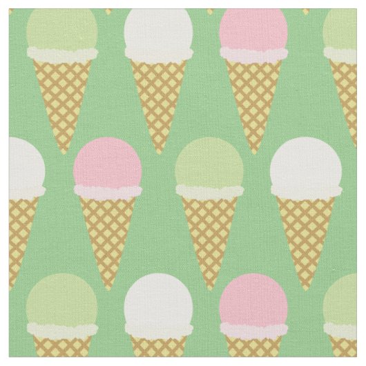 Niedliche Kindernahrung aus Eiscreme Stoff (Nahaufnahme)