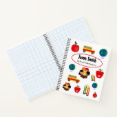 Niedliche Kinderschule Notizblock (Innenseite)