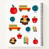 Niedliche Kinderschule Notizblock (Rückseite)