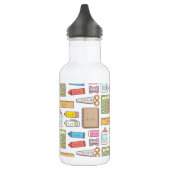 Niedliche Kinderschulversorgung Edelstahlflasche (Links)