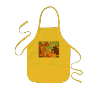 Niedliche KinderSchürze-'Weihnachtszeit-Tee für Kinderschürze