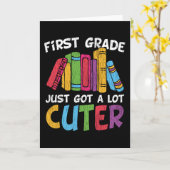 Niedliche Kinderspielbücher der ersten Klasse Karte (Gelbe Blume)