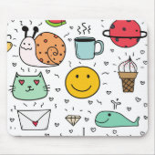 Niedliche Kinderspielzeug Doodle Mousepad (Vorne)
