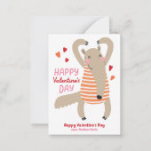 Niedliche Kindertageskarten Mitteilungskarte (Vorderseite)