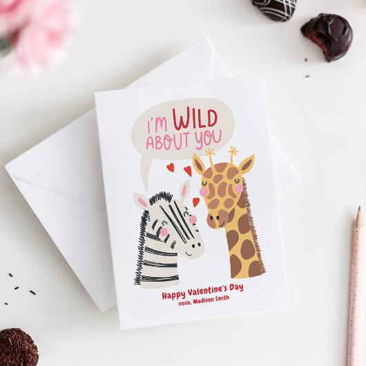 Niedliche Kindertageskarten Mitteilungskarte