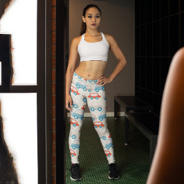 Niedliche Kinderwagen Capri Leggings